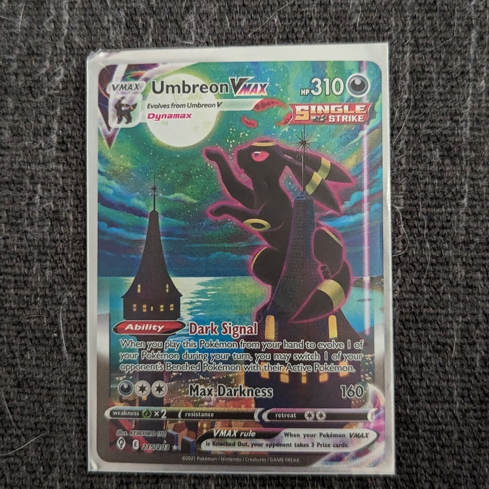 Pokemon - Umbreon VMAX Alt Art - Authentic, pulled from pack